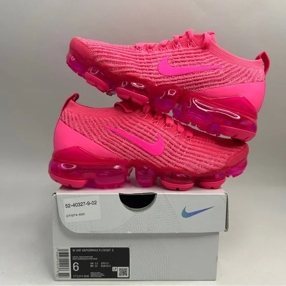 Nike Shoes Nike Air Vapormax Flyknit Wmns Triple Digital